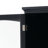63" Tall Bathroom Storage Cabinet With Glass Doors-1598024994