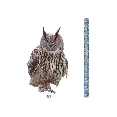 Bird Repellent Repellent Reflective Strip Hanging With Owl Bird Repellent Double-sided Reflective