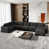 Black Chenille