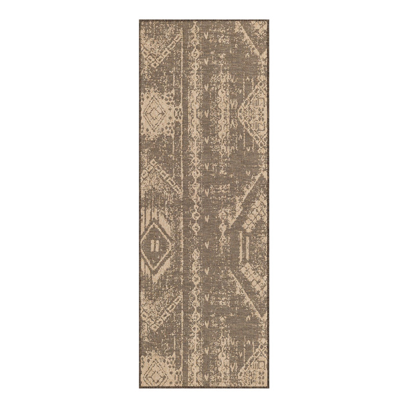Abstract Indoor Rug, Runner 2'9" x 8'