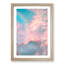 Rainbow Clouds in Abstract - Picture Frame Graphic Art Print-55765305-55765308