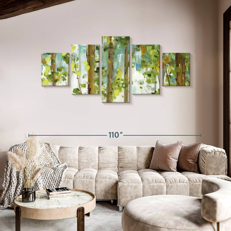 Forest Study II, 42" H x 92" W