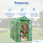 Serre de luxe avec 2 tablettes et 8 tablettes Plexalife-102671708