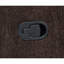 Canapé inclinable en chenille moelleuse avec coussins profonds