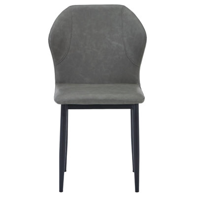 Steves Fabric Metal Side Chair Dining Chair