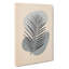 Grey Botanical Rock Composition - Wrapped Canvas-61886892