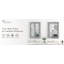 Miroir d'appoint mural Faustine-1693068208