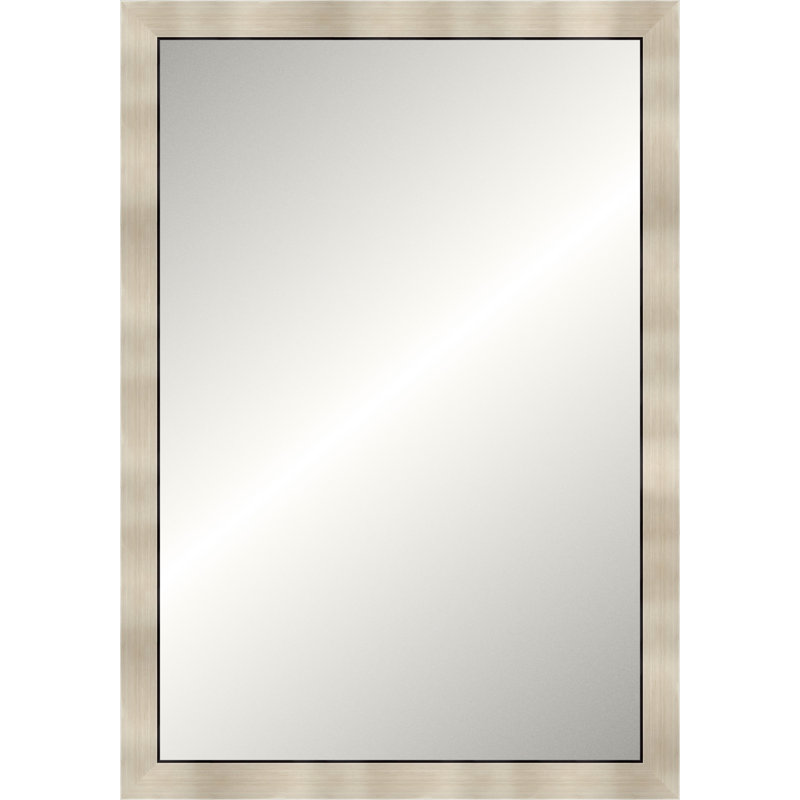 Warm Silver Legacy Mirror, Classic Vanity