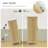 Kainaat 31.7'' Tall Floor Storage Cabinet,Bathroom Storage Cabinet with 2 Doors and 2 Open Shelves-1662971922