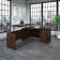 Series C 60W x 43D 3 Position Sit to Stand L Shaped Desk with Mobile File Cabinet