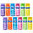 6Pcs Bubbles Wand Bulk(4oz Solution)
