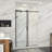 48" W x 76" H Frameless Rolling Shower Door Sliding Tempered Glass Shower Door Bathroom Glass Door-98703408