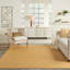 Solid Colour Hand Woven Indoor / Outdoor Area Rug-769172490