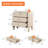 Modern Wood 3-Drawer Dresser with Curved Profile Design, Mid Century Dresser Organizer Storage for Bedroom,Living room, Entryway-1959252040