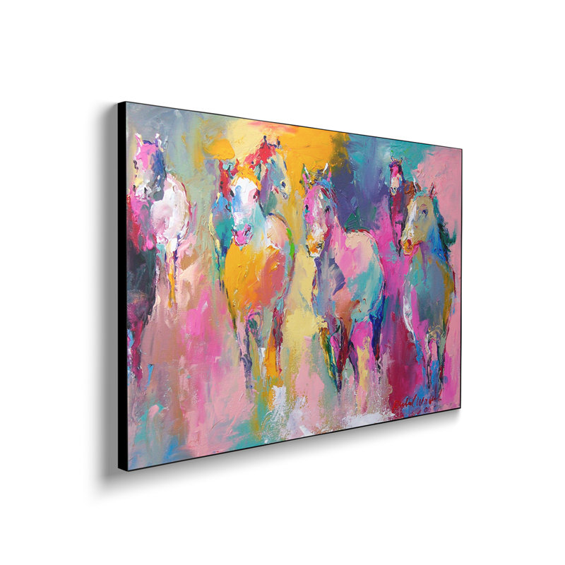 Reproduction d'art sur toile en métal «Steelerix Wild» par Richard Wallich