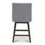 Tabouret de bar pivotant Zahara Neri-107095829