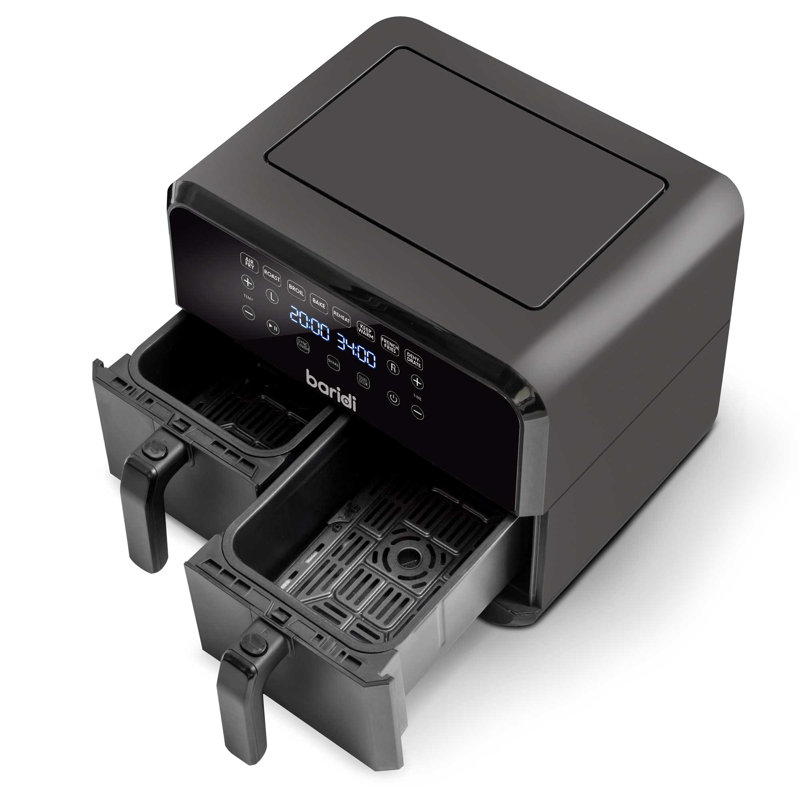 Baridi 8L Dual Air Fryer Air Fryer