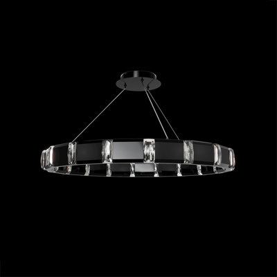 Jounce 18 Light Crystal LED Pendant