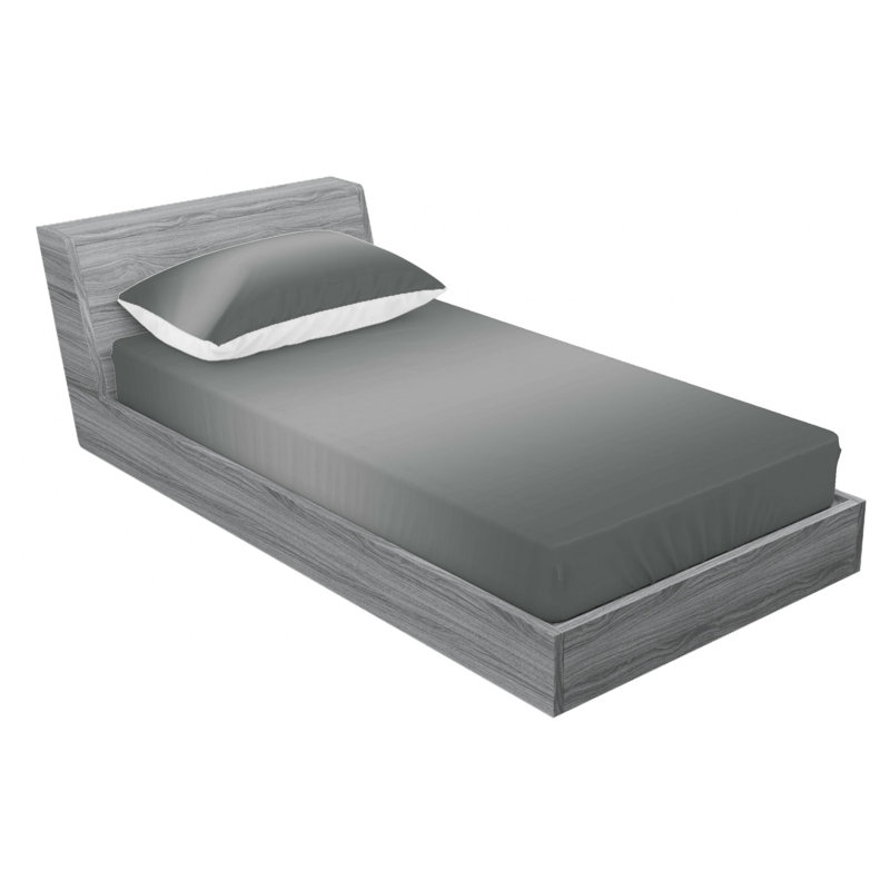 Microfiber Ombre Sheet Set, Twin XL Sheet Set with 1 Pillowcase