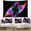 Tapisserie arc arc-en-ciel en couleurs abstraites abstraites-28498651