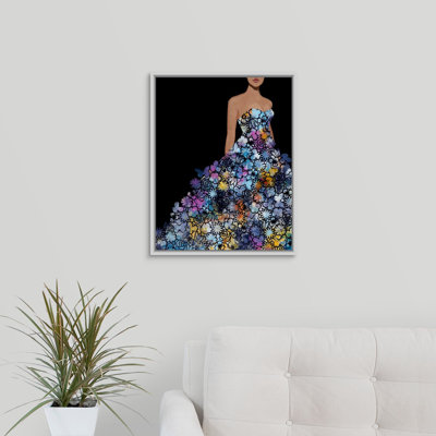 «April Flowers», reproduction d'art sur toile