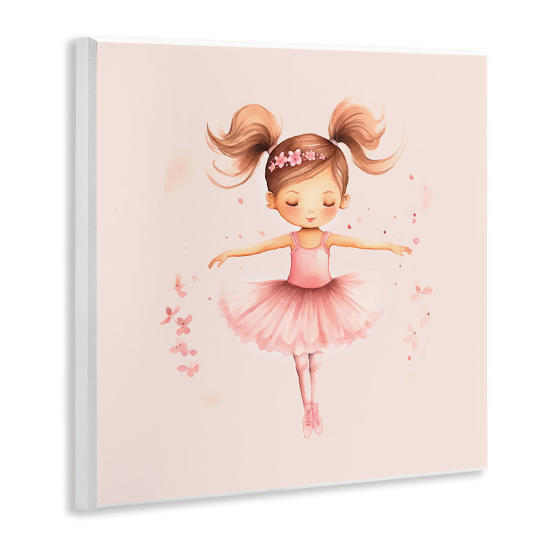 "Ballerina Dancer Girl", art mural par Andrea Haase
