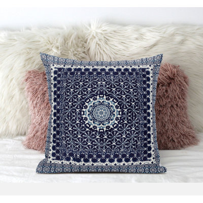 Floral Reversible Throw Pillow