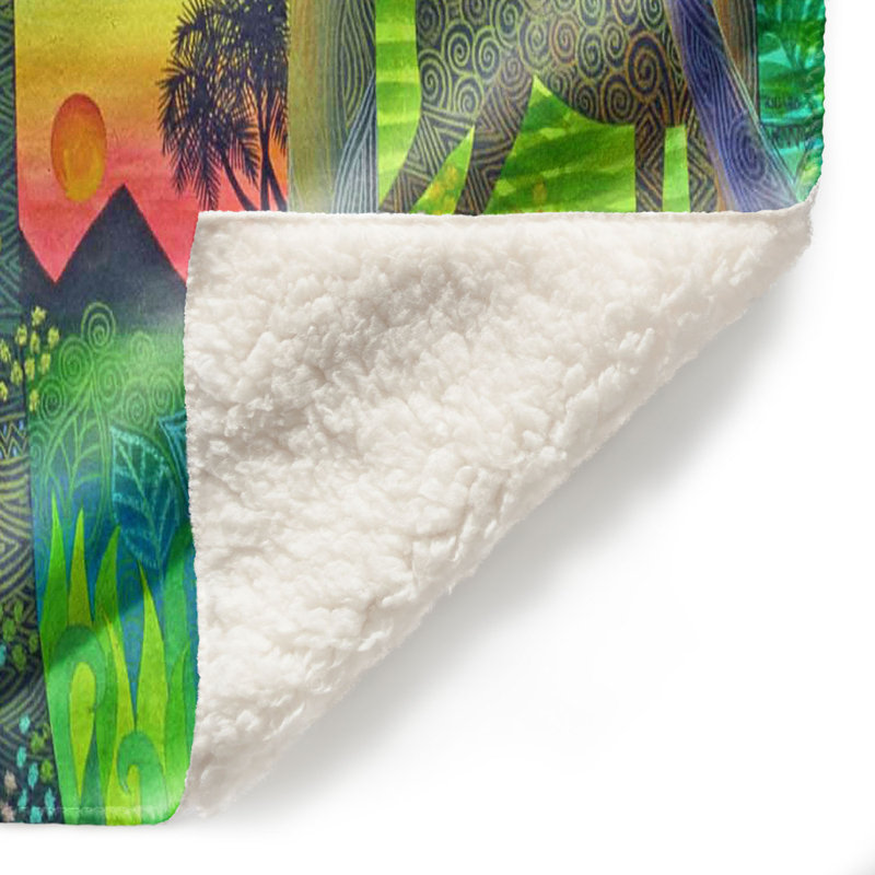 Couverture sherpa doux twilight, l 51 po x L 60 po
