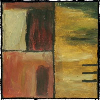 Jazz Session V (AR) FU by Chariklia Zarris - Wrapped Canvas Painting