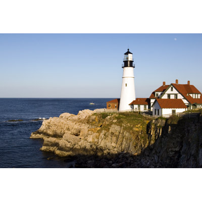 Phare de Portland Head par Wiratgasem - Photographie sur toile tendue