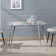 Eettafel / Bureau Ghost 120cm Glas - 22862