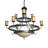 52" Wide Nehring 9 Light Chandelier