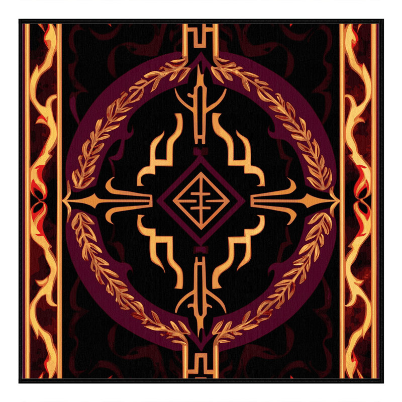 Renaissance Glow Rug, Square 4'