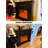 European-style retro living room solid wood electric simulated fireplace TV cabinet-982545671