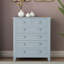 Buffet commode en bois massif-1050236131