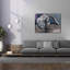 «Adelae Stalking Snow Leopard Cub» par Robert Campbell - reproduction d'art sur toile tendue-1080500253