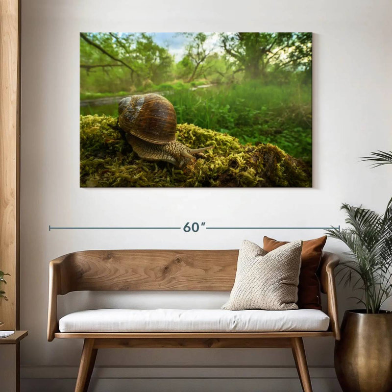 Roman Garden Snail, 32" H x 48" W