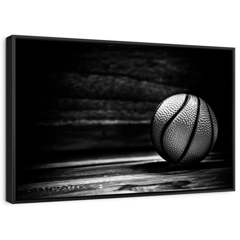Impression sur toile Basketball, H 13 po x l 9 po