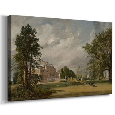 Malvern Hall, Warwickshire-John Constable-Gallery Wrapped Canvas-1809