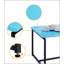 Ensemble de table basse et de table de bout en fibre de carbone 3 pièces, durable et élégant pour les espaces de vie modernes