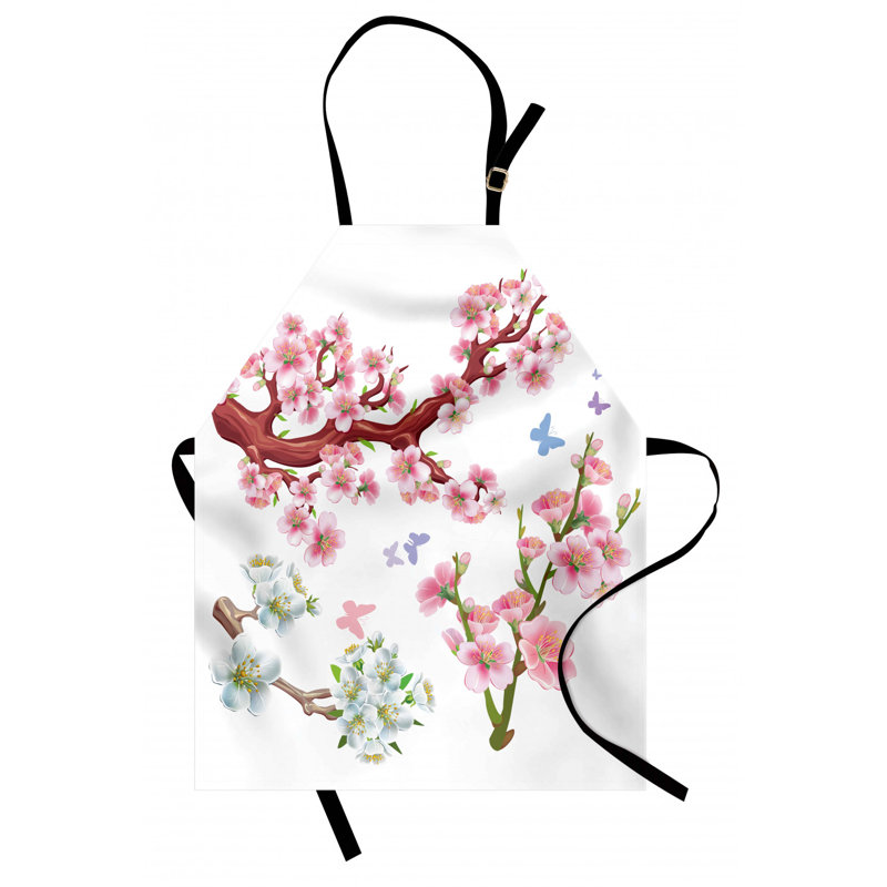 Floral Bib Apron