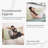 Sit-up Back Comfort Ivory Linen Headboard Reading Wedge Pillow Triangular Bed Rest Back Support Compression-64012957