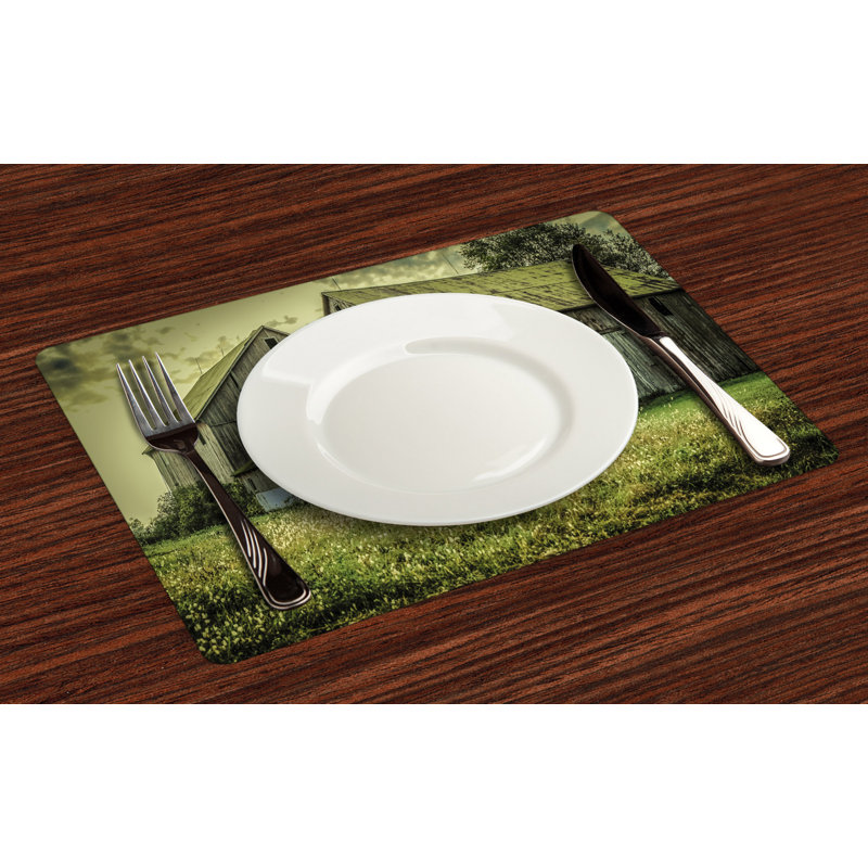 Ashya American Farmer Barn Placemat