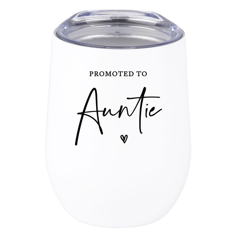 Gobelet à vin en acier inoxydable 12 oz Auntie