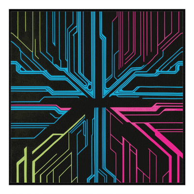 Pixelated Prism Rug