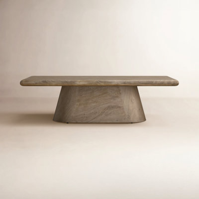 Brie Solid Wood Single Coffee Table