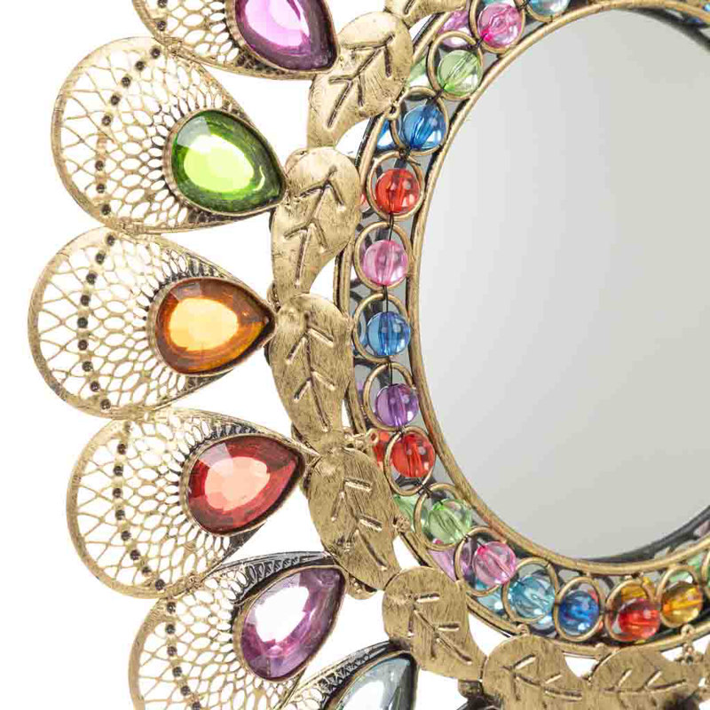 Halltown Acrylic Round Mirror