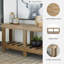 Console en bois massif 64 "Dente