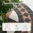 The 24"D Elegant Artwork Unique Mosaic Pattern All-season Patio Bistro Table-1722852788