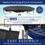 Machrus Upper Bounce 7.5ft Round Trampoline Weather Cover - Weather-Resistant Protective Cover